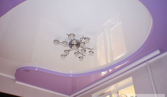 глянцевый потолок