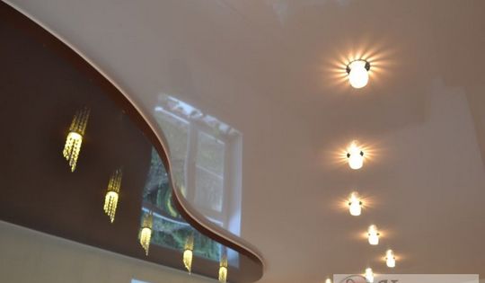 глянцевый потолок