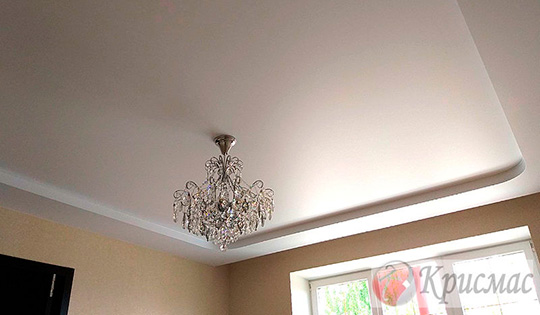 матовый потолок