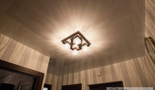 одноуровневый потолок