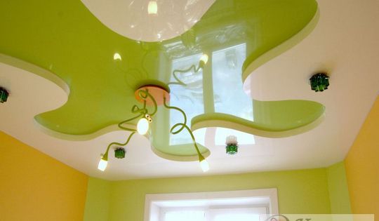 потолок в детскую