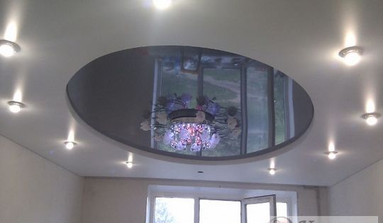 потолок в спальную комнату