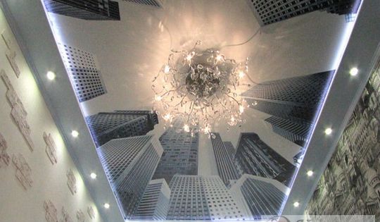 потолок в гостинную