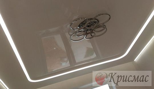 двухуровневый потолок