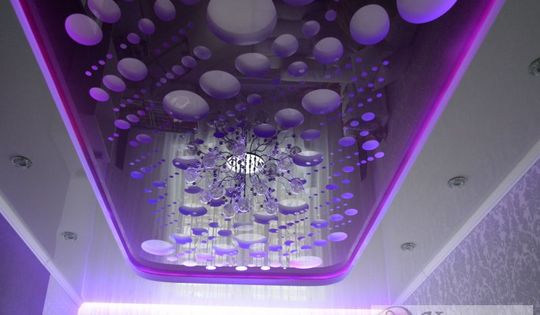 двухуровневый потолок